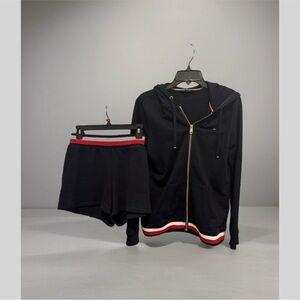 Tommy Hilfiger Women’s Navy Hoodie & Shorts Lounge Set